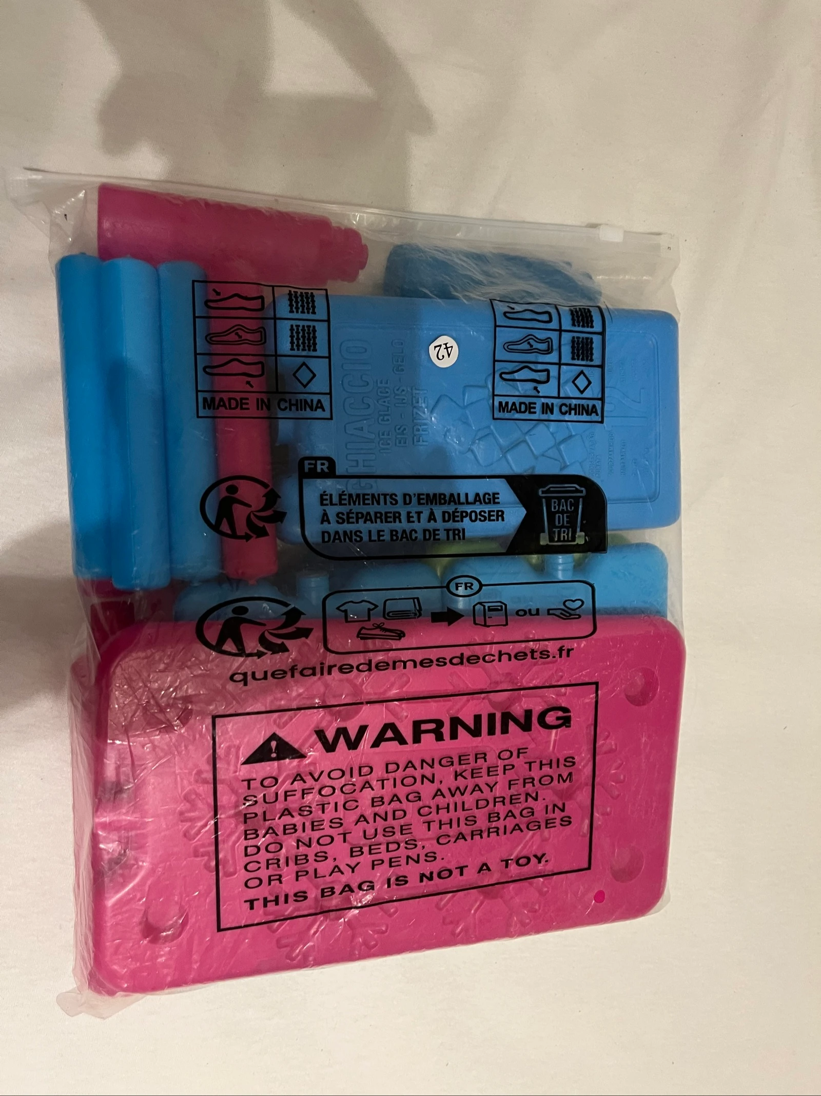 Bloco de gelo - bloco de congelação - GiFi - verde azul rosa – photo 7